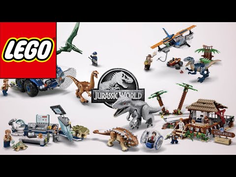 Lego Jurassic World Compilation of All 2020 Sets