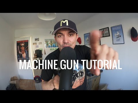 BEATBOX TUTORIAL:  MACHINE GUN TECHNIQUE
