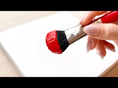 Easy Acrylic Landscape Painting Tutorial 🏡🌳| Cozy Cottage & Path (Step by Step)