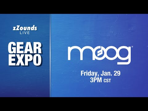 zZounds LIVE GEAR EXPO | Moog Synthesizers