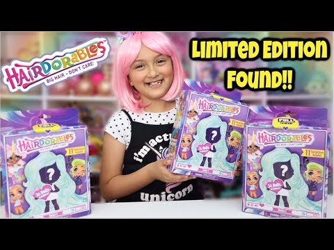 Hairdorables Surprise Dolls - Limited Edition Rayne Showers Found!!! Video