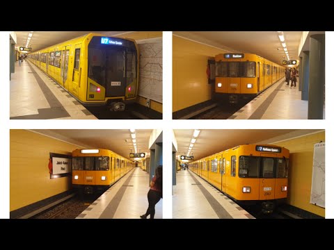 U-Bahn Berlin|Züge am Bahnhof Jakob-Kaiser-Platz [U7] #3