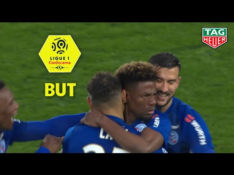 But Nuno DA COSTA (45' +3) / RC Strasbourg Alsace - Stade de Reims (4-0)  (RCSA-REIMS)/ 2018-19