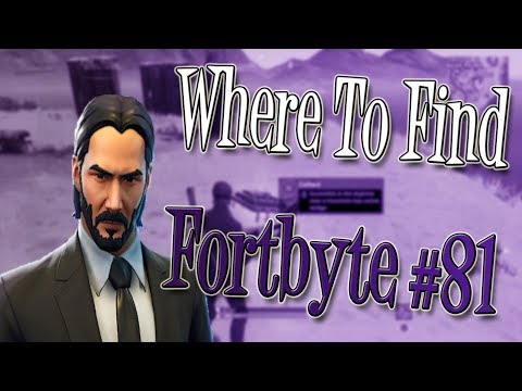 Where to find fortbyte #81 : Accessible in the daytime near a mountain top cactus wedge Video