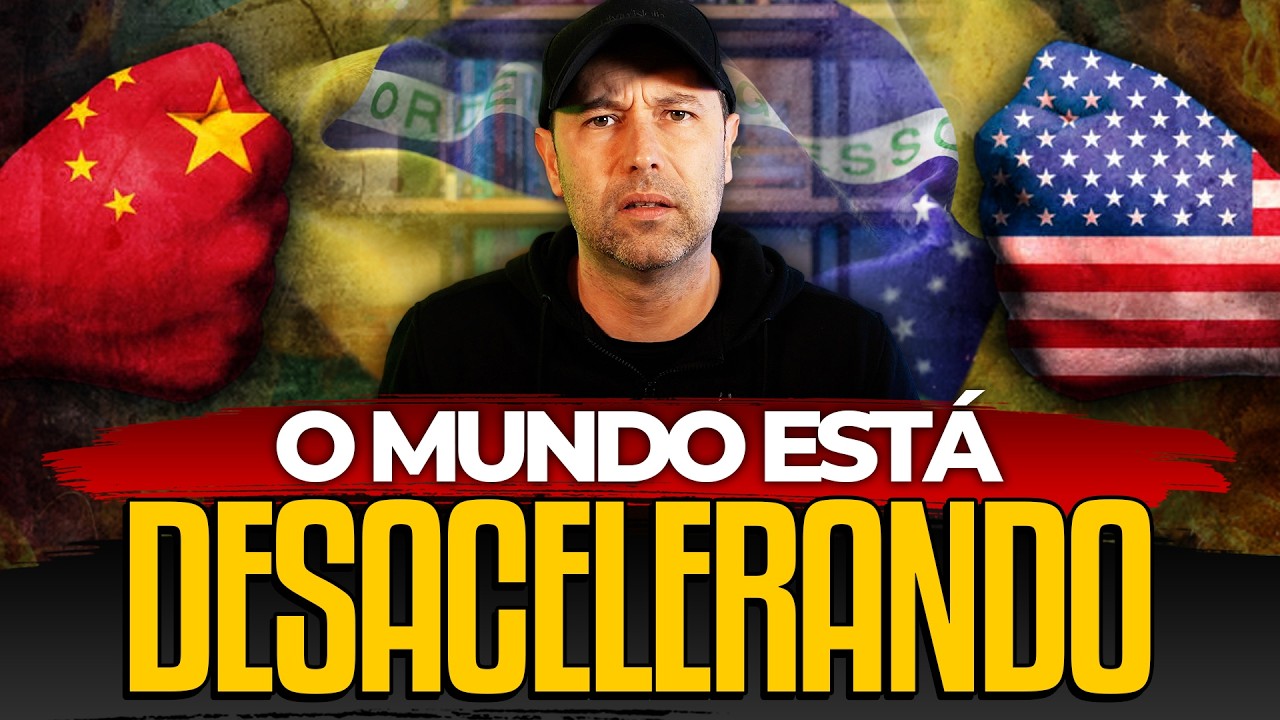 O MUNDO ESTÁ DESACELERANDO | QUAIS SÃO OS IMPACTOS NA ECONOMIA E COMO FICAM OS SEUS INVESTIMENTOS?