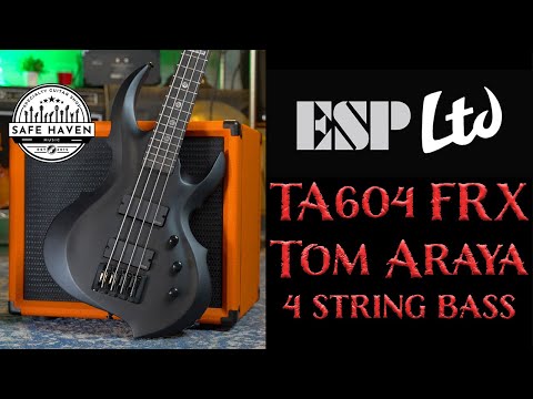 Бас-гітара LTD TA-604 FRX (BLACK SATIN) - фото 2 - id-p3165783030