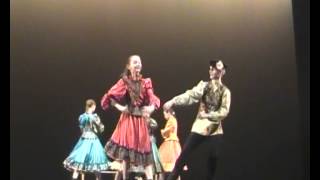 *Kadril*( russian folk dance). Soloists: Polina Kastyukova, Alexey Kharchenko.