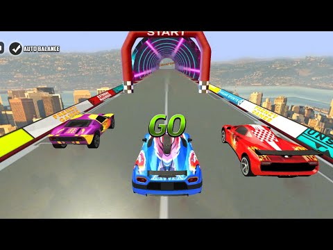 Impossible Car Tracks 3D: Huge Update #35 - Multiplayer Mode Car Driving Stunts (iOS, Android)