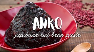QUICK Japanese Red Bean Paste Recipe (あんこ - Anko)