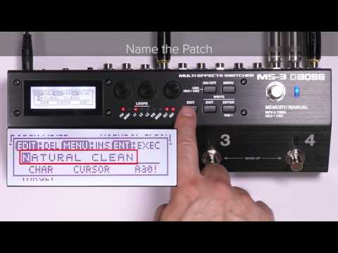 Boss MS-3 Multi Effects Switcher | Sweetwater Boss MS-3 Multi Effects Switcher | Sweetwater