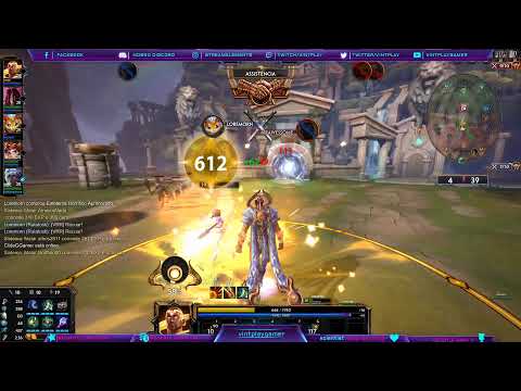 build  adc cadencia  e dano baisco. olorum smite