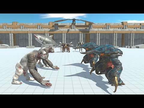 2 VS 2 BOSS TOURNAMENT - Animal Revolt Battle Simulator