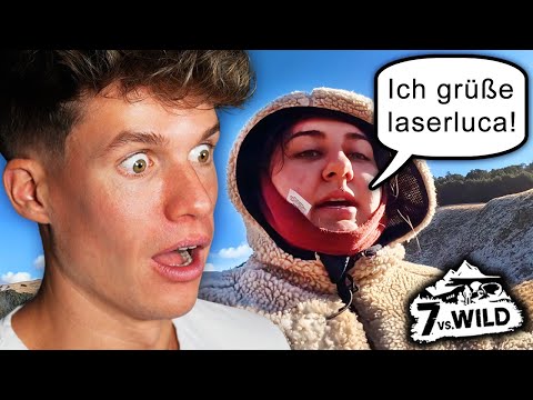 Luca reagiert auf Sandra bei „7 vs WILD“ #7
