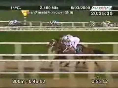Clásico Gran Premio Municipal (G.II) - 2009 - URU - Vencedor: Relento (BRZ)