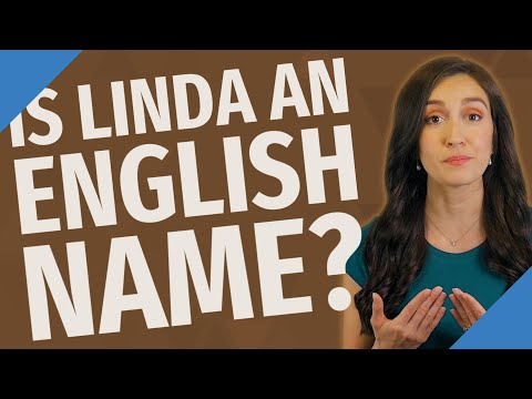 Is Linda an English name?