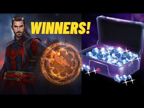 Crystal coupon Winners - you have 4 hours before the uni go off discount lol - Marvel Future Fight