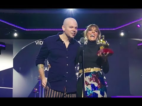 Kany Garcia and Residente Win Best Short Form Music Video | 2019 Latin GRAMMYs Acceptance Speech