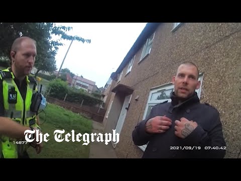 Moment Damien Bendall admits to quadruple murder outside of Derbyshire home