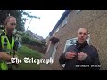 Moment Damien Bendall admits to quadruple murder outside of Derbyshire home
