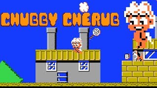 Chubby Cherub (NES) localized version | 12-stage (1 loop) session for 1 Player 🎮