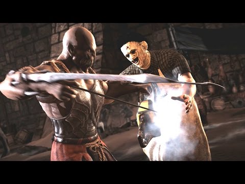 Mortal Kombat XL - Baraka, Rain, Sindel and Corrupted Shinnok Perform Leatherface Fatalities Video