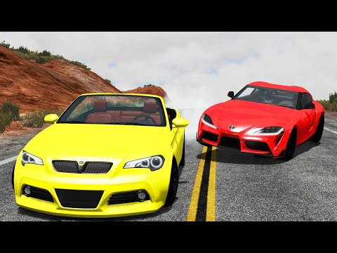 Epic High Speed Racing Crashes (3) - BeamNG.Drive| BeamNGTV