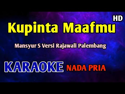 KUPINTA MAAFMU Mansyur S - KARAOKE HD 