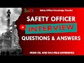 Safety Officer Interview Questions Answers Oil Gas Part 1 HSE Officer Interview Preparation 1