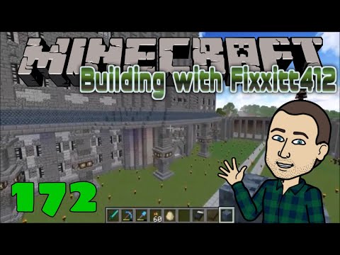Minecraft - Building with Fixxitt412: 172 Realm Tour with SwanNC Part 3