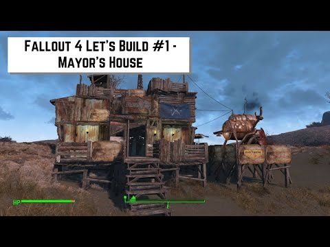 Fallout 4 Let's Build #1 - Mayor's House