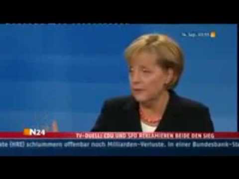 Fernsehduell 2013 - Angela Merkel - Wir brauchen mehr Wachstum