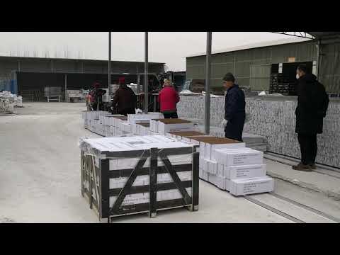 Top Stone Panels stacked stone production process video showing panel assembly from quarry to finished product