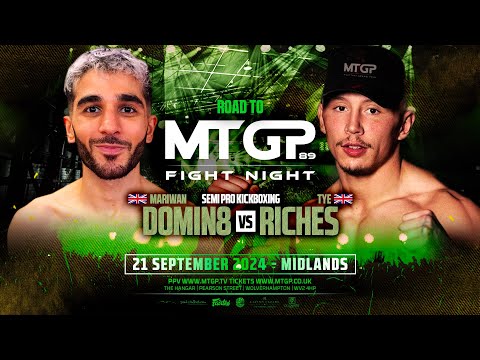 Maz Domin8 vs Tye Riches // Road to MTGP Fight Night 89 // 21.09.2024 // Wolverhampton
