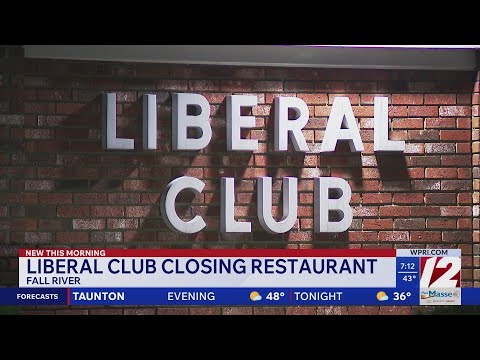 Liberal Club Menu Fall River
