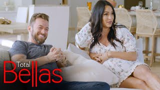 Brie and Artem play a joke on Nikki: Total Bellas, Dec. 10. 2020