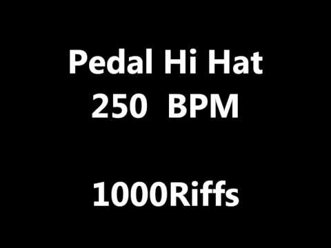 Pedal Hi Hat Metronome : 250 BPM - Beats Per Minute