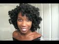 How To Bantu Knot Out "Natural Hair" Style 