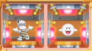 Mario Party 7 - 8 Player Ice Battle - Dry Bones Boo Yoshi Mario Luigi All Mini Games (Master CPU)