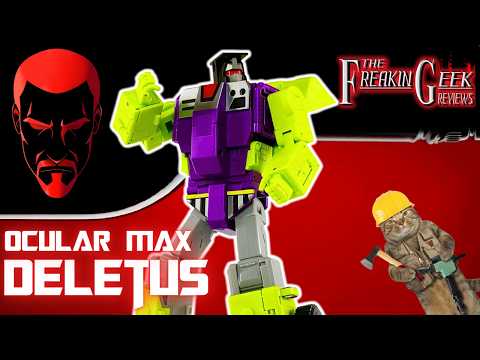 A NEW UNION | Ocular Max DELETUS (Scrapper): EmGo's Transformers Reviews