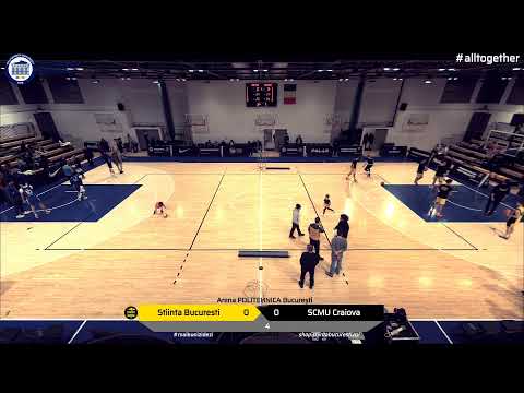 LIVE 🏐 Divizia A1 Masculin CSU Știința Politehnica București - SCMU Craiova