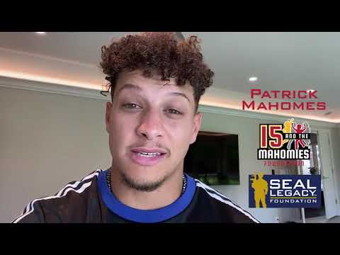 Patrick Mahomes Preview for the SEAL Legacy Foundation Memorial Day Virtual Tribute.