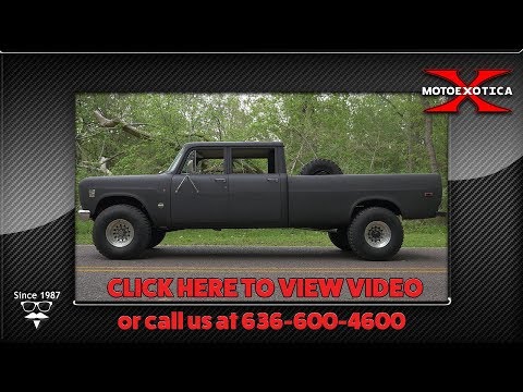 1972 International Harvester 1210 Travelette Crew Cab Long Bed Pickup (CC-1092086) for sale in St. Louis, Missouri