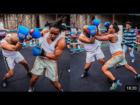 TONTON 80 vs EL CROK SE ENTRAN A TROMPA EN EL RING