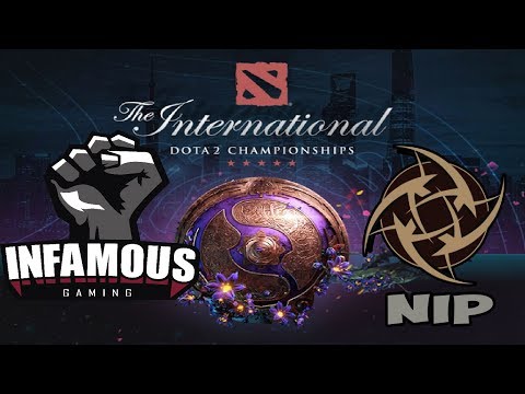 TREMENDO TURBO!!! INFAMOUS VS NIP THE INTERNACIONAL 2019 DOTA 2