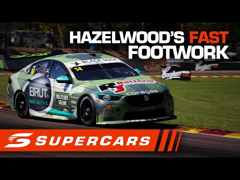 ONBOARD: Hazelwood's fast footwork at Hidden Valley Raceway - Darwin SuperSprint | Supercars 2020
