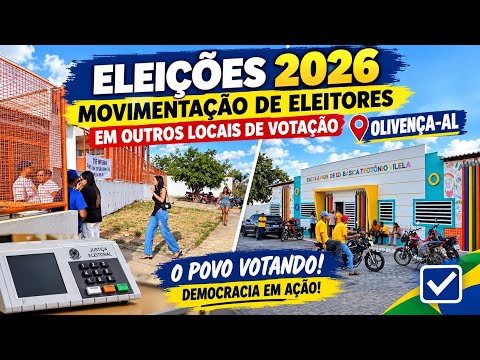 ELEIÇÕES 2026: Veja que descobri nos outros locais de votação. 