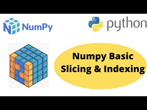 Numpy Basic Slicing And Indexing Numpy Slicing And Indexing Python Numpy Tutorial