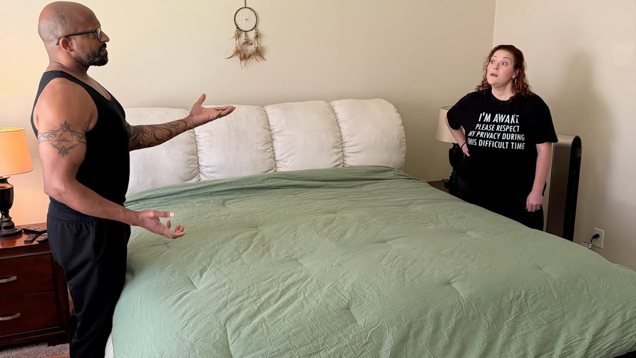 Larry asks Bethany why she turns into The Hulk at night & wake up like nothing happens