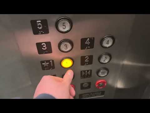 Strange Westinghouse/Dover Traction Elevators @ FIU Charles Perry Building, Westchester, FL