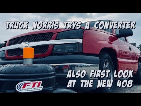 3,600 FTI stall converter trackside for b2b times! Truck Norris BTR cam in a 5.3 Silverado 13’s!!!!